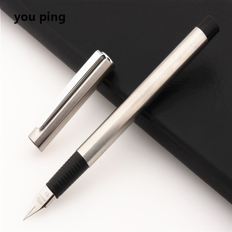 

New Luxury Quality Jinhao 36 Silver Colors Business Office Fountain Pen student School Stationery Supplies ink calligraphy pen
