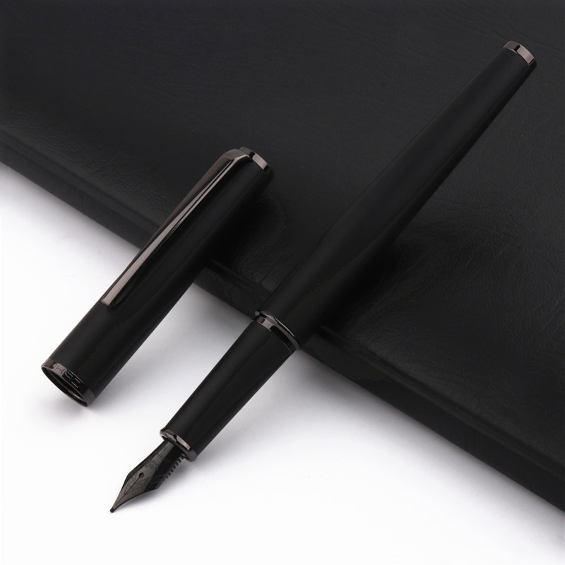 

Luxury Quality Jinhao 95 Matte black Business Office Fountain Pen FinancialStudent School Stationery Supplies Ink Pens
