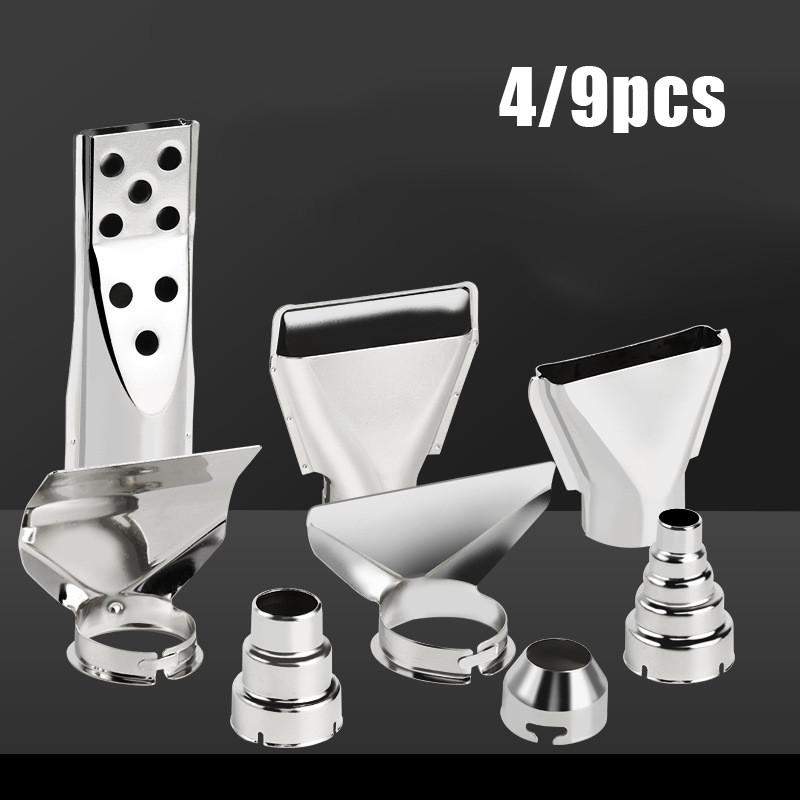 Hot Air Heat Gun Blower Nozzle  Stainless Steel Hot Air Gun Accessories Tools Accessories Tools