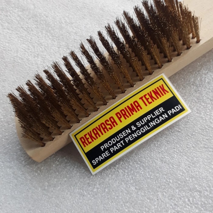 sikat kawat kuningan lembut gagang Bisa langsung diorder