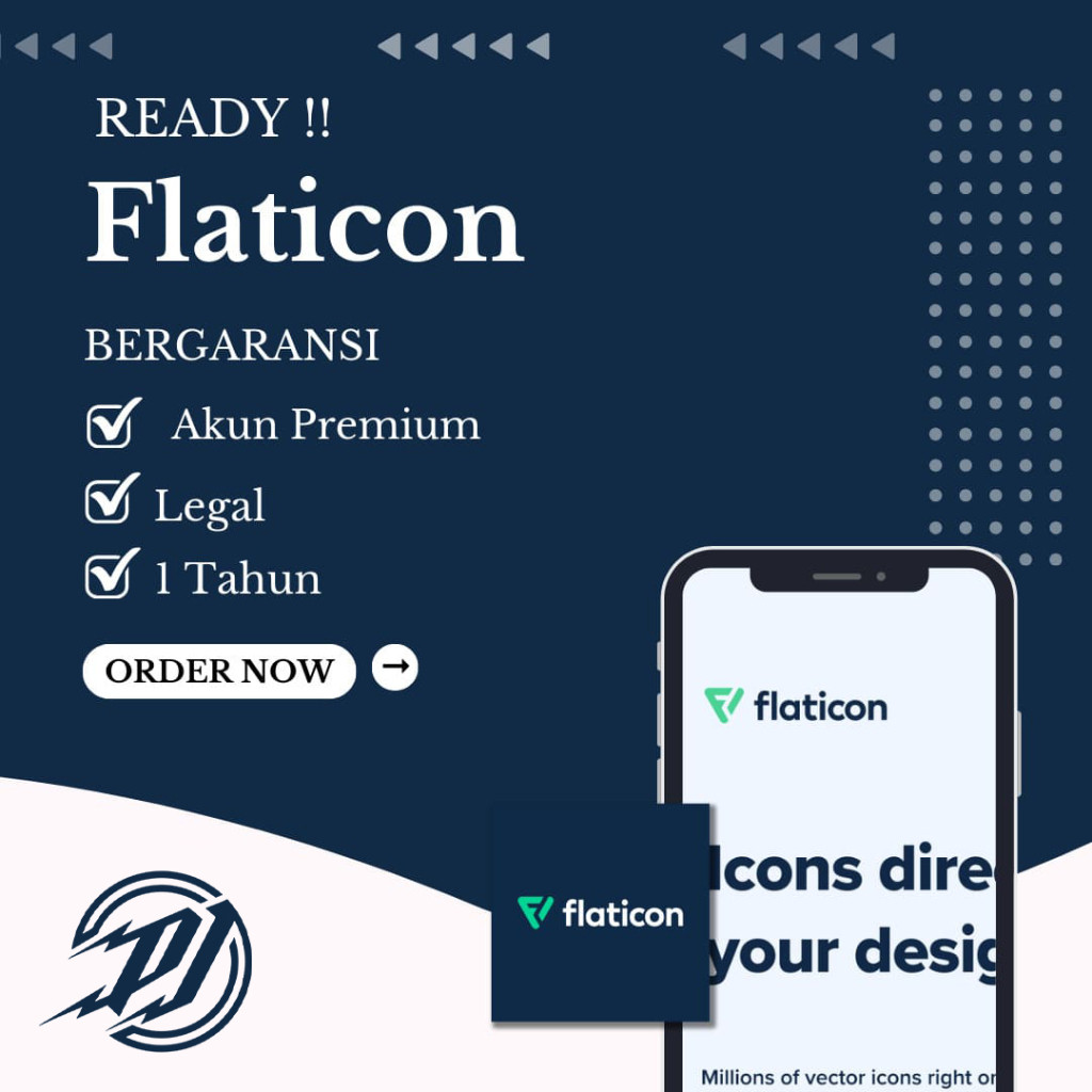 Flaticon Premium 1 Tahun Murah Bergaransi