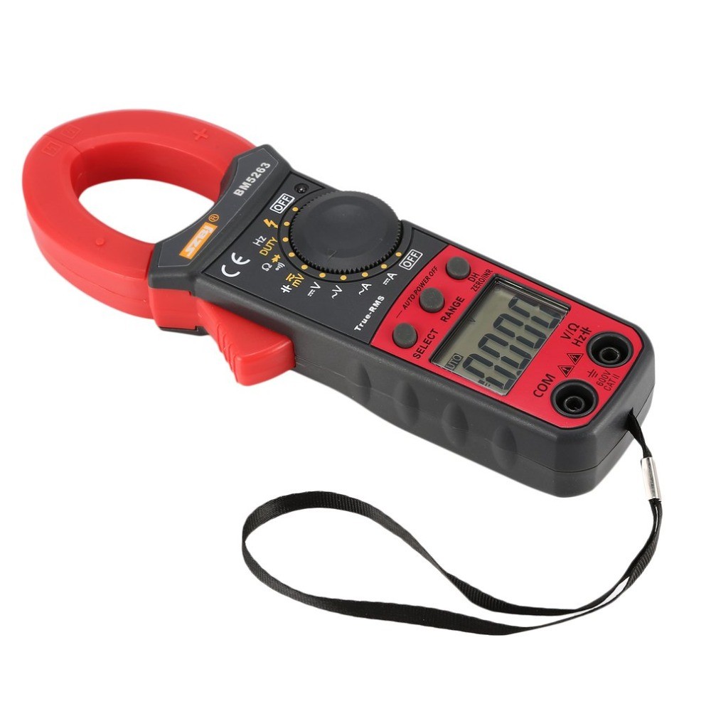 SZBJ BM5263 Digital Clamp Meter High Precision AC DC Digital Clamp Meter Digital Display AC DC Clamp