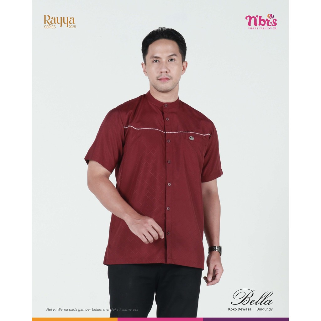 Gallery Muslim Bandung Baju Sarimbit Bella Koko Dewasa Premium Polos Baju Muslim Pria By Nibras Orig