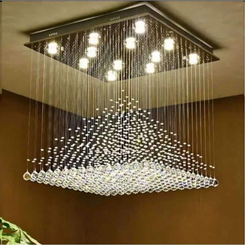 Lampu hias plafon ruang tamu ruang keluarga Lampu kristal  SL4748