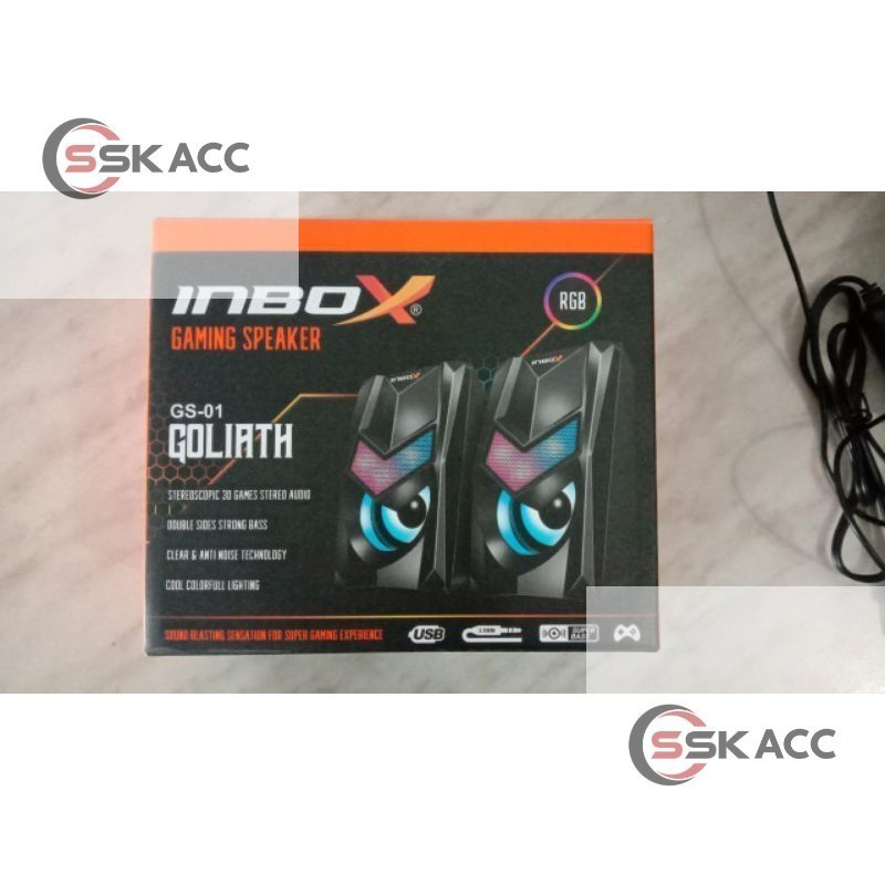 Gaming Speaker Inbox Goliath GS - 01 / Speaker Inbox GS - 01 DISTRIBUTORACC-KOMPUTER