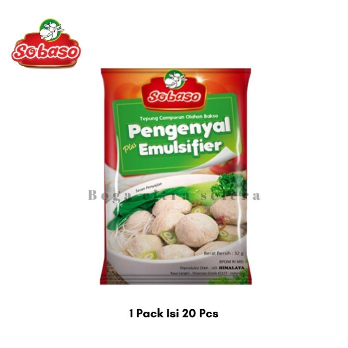 

[0k_market1] Sobaso Tepung Pengenyal Emulsifier Bakso (1 Pack)