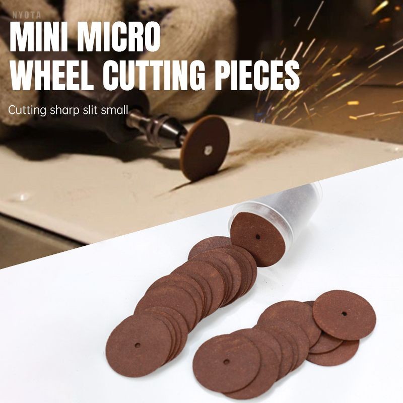 Mata Gerinda Potong Resin Batu Ukir Mini Grinder Cutting Disc Tuner Hitam Coklat nyota