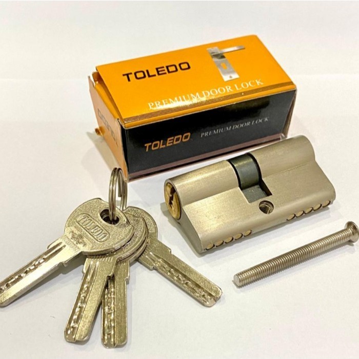 Silinder Pintu TOLEDO Besar/Kunci silinder Toledo/Silinder kunci Besar