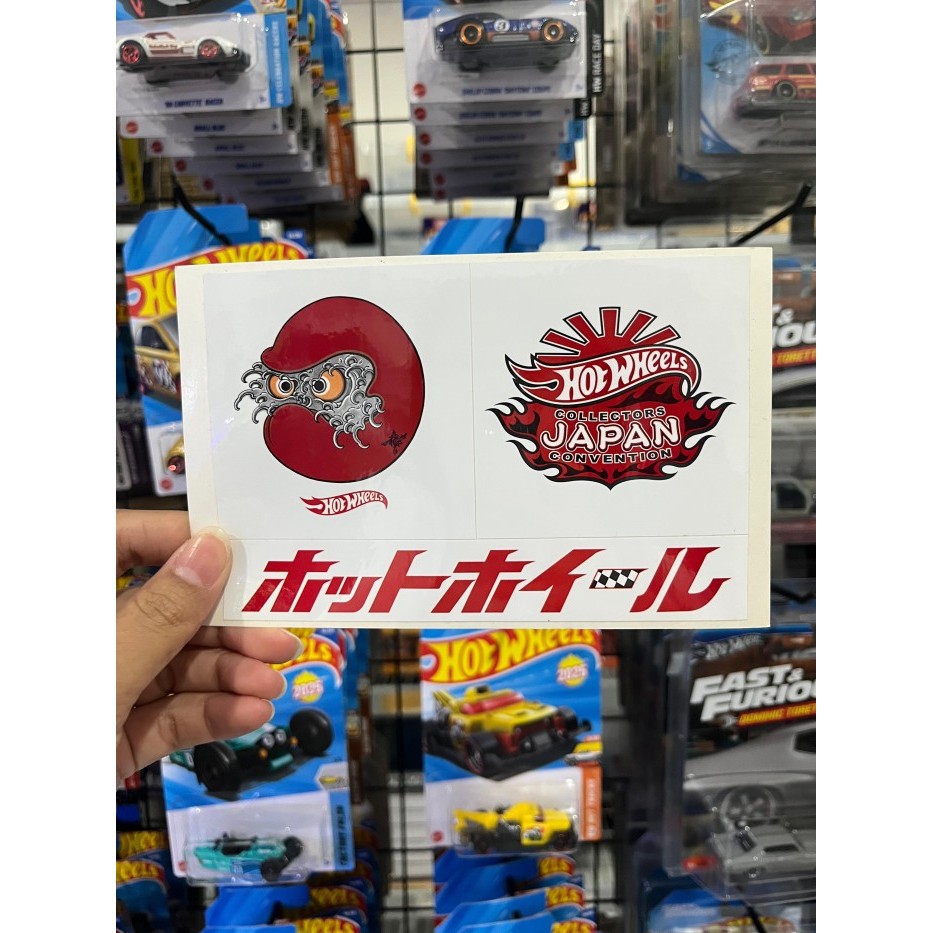 Sticker Hotwheels Collector Japan Convention