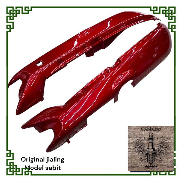 Cover Body Samping Jialing PNP Honda Astrea Grand Legenda Impressa original jialing - Hitam Kunakini