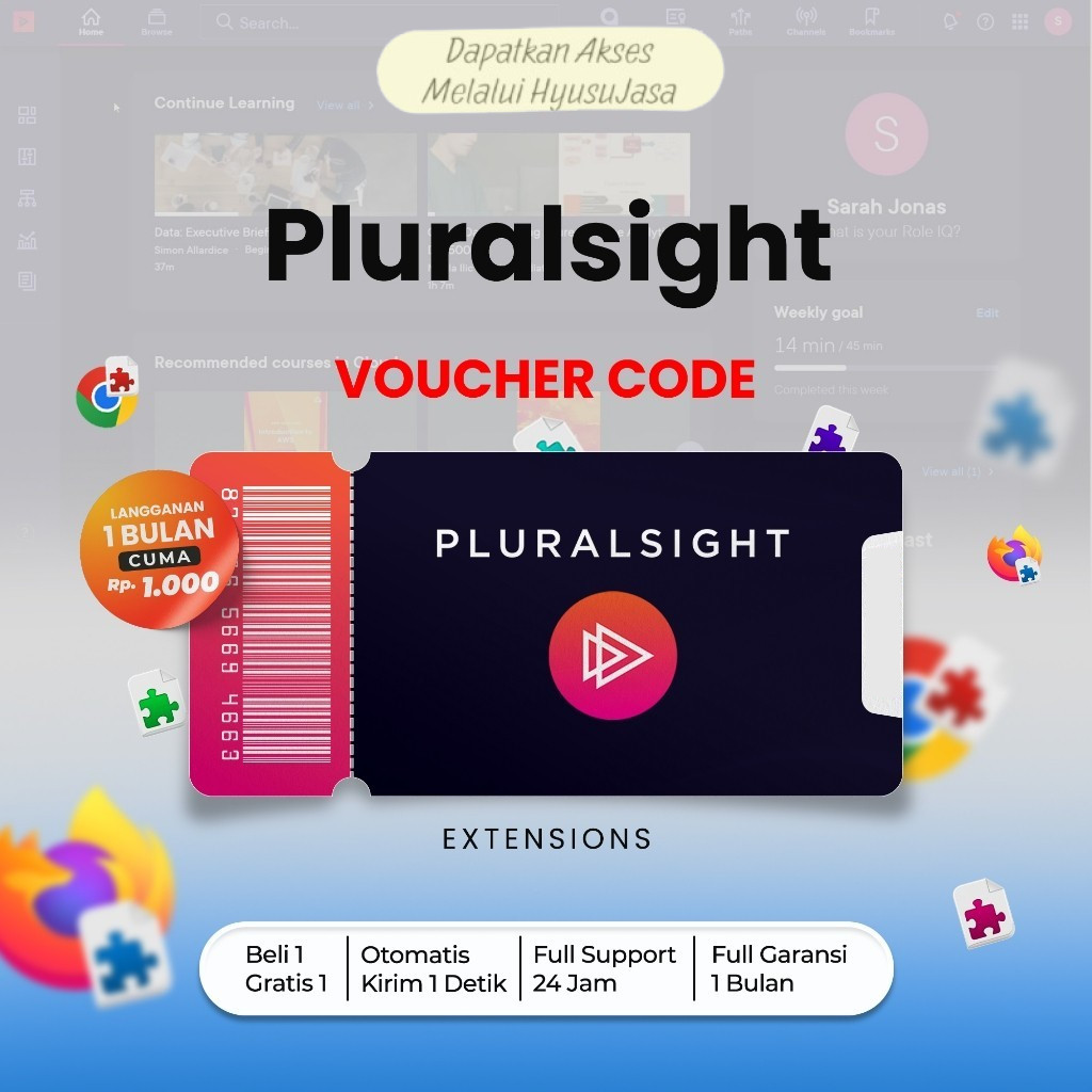 𝗔𝘂𝘁𝗼𝗞𝗶𝗿𝗶𝗺𝗩𝗼𝘂𝗰𝗵𝗲𝗿✅  Pluralsight ↳  HyusuJasa