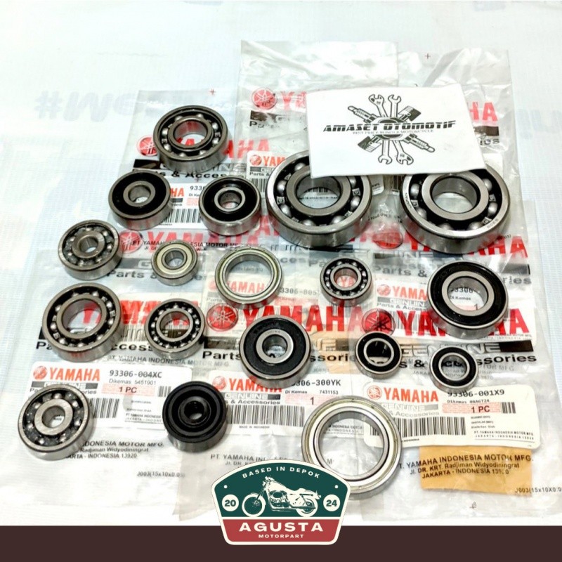Paket Bearing Komplit Mesin Kruk As Rasio Jupiter MX 135 Jupiter MX 150