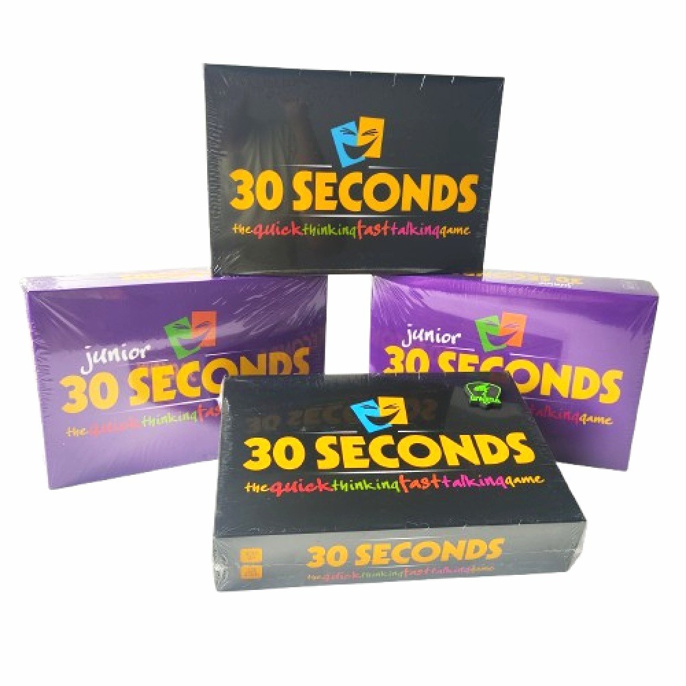 30 SECOND BOARD GAME - CARD GAME - ENIGMAZONE