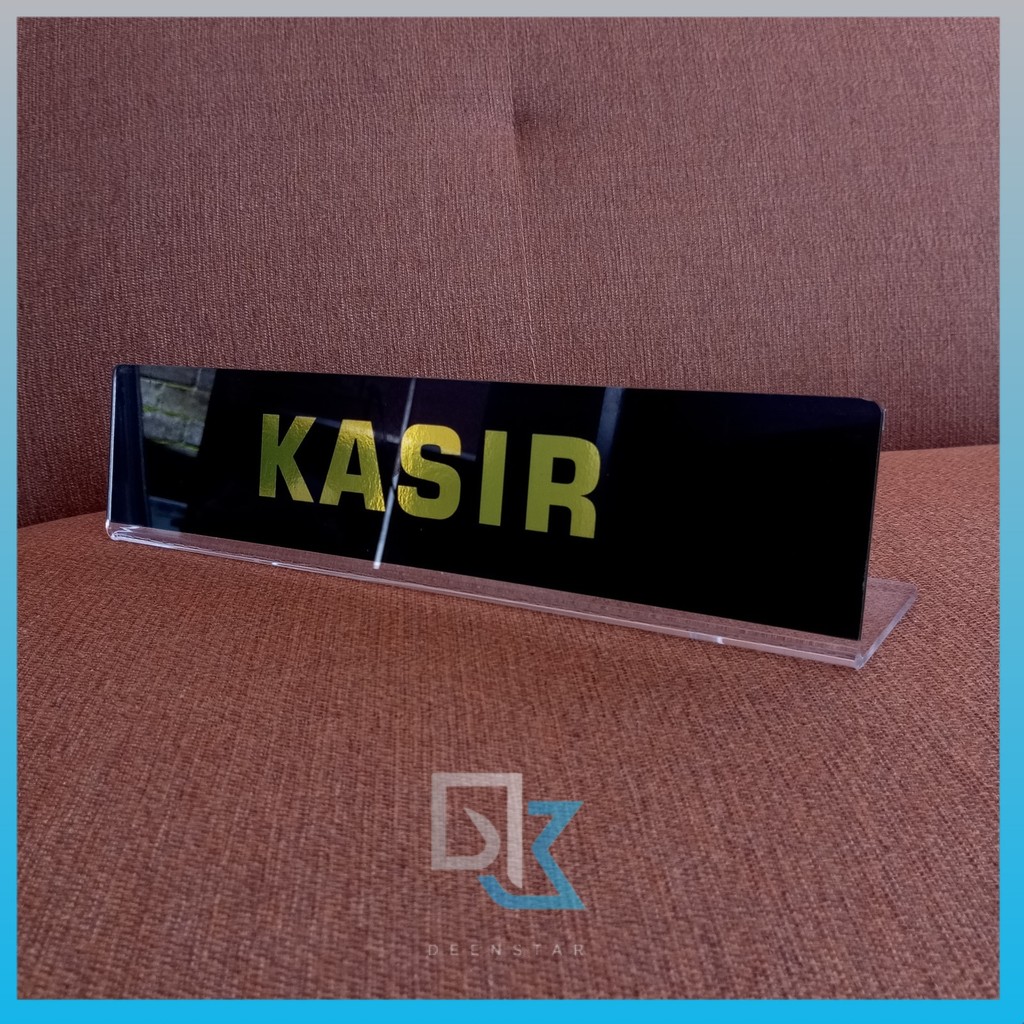 Akrilik Lipat Kasir Eco, Akrilik Meja Kasir, Papan akrilik kasir, Akrilik lipat kasir toko