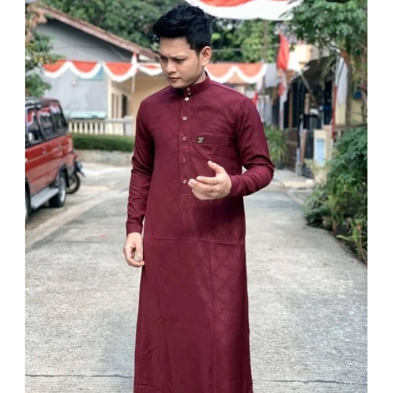 [HOT NEW] JUBAH NOQTAH SULTAN 12 ELGHAZI | THOBE STYLE | GAMIS ARAB | JUBAH KEREN | GAMIS PREMIUM