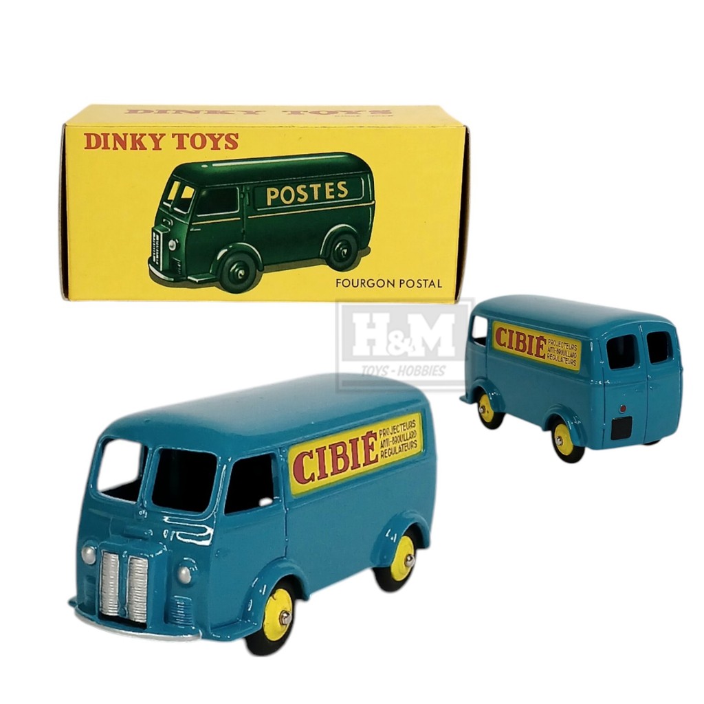 Diecast Dinky Toys 1:43 Fourgon Postal - Cibie