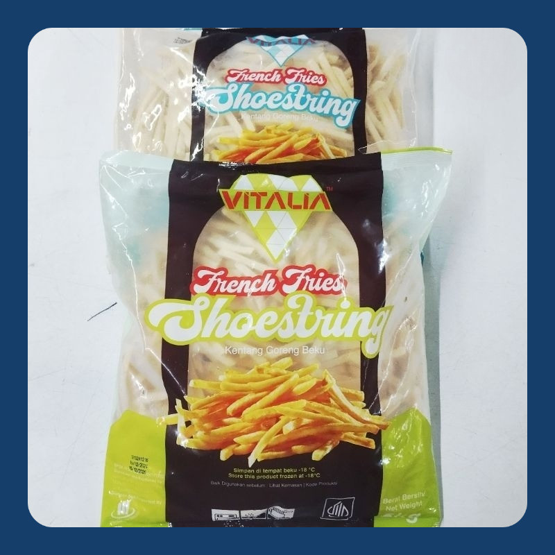 

Vitalia Shoestring 2kg dan 1kg Kentang Goreng Beku