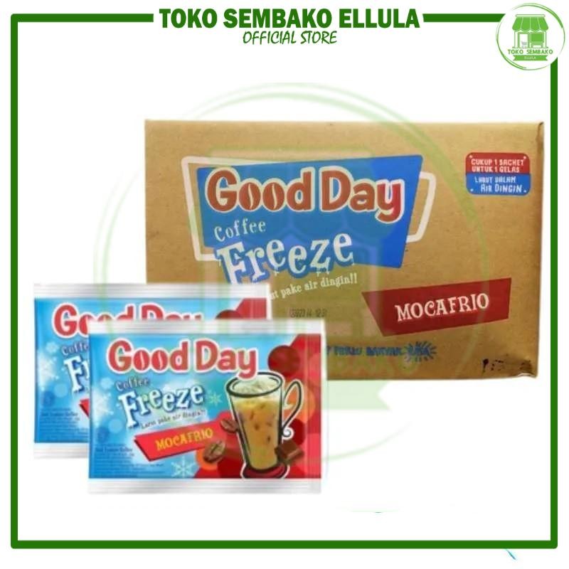 

Toko Sembako ELLULA - GOODDAY FREEZE MOCAFRIO 1 DUS ISI 12RENCENG