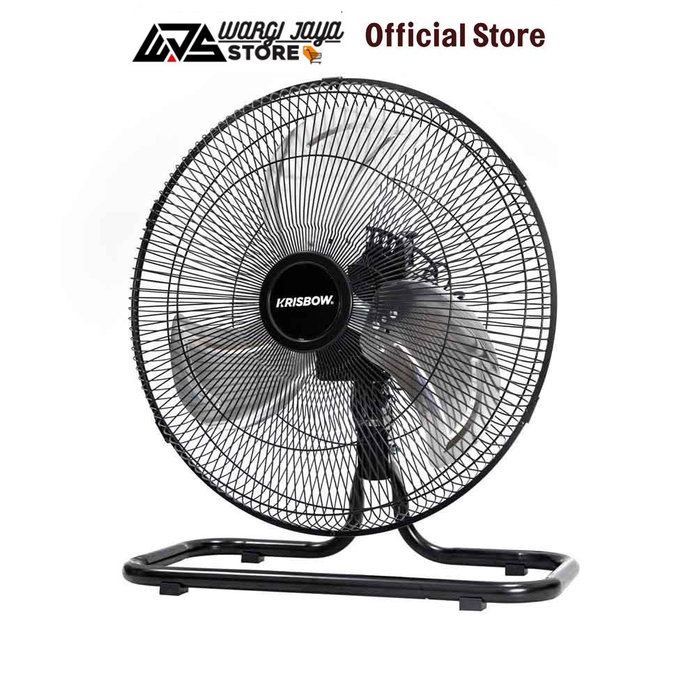 Azko Krisbow 16 Inci Kipas Angin Industrial 2 In 1 55 Watt Table Wall Fan Penyejuk Ruangan Industria