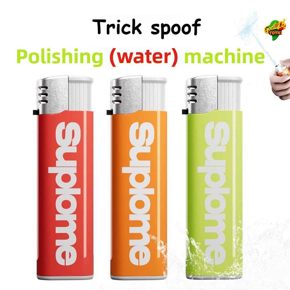 

1-12PCS Prank Toy Water Lighters Shaped Toy Water Squirt Practical Joke Lighters Water for Kids Adult Gift Water Gun