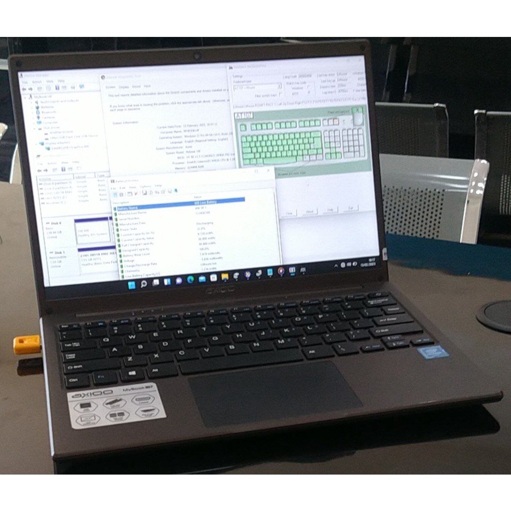 Laptop Axioo Mybook 14 F E A Celeron N4020 Ram 4Gb Ssd 256Gb SCU13542