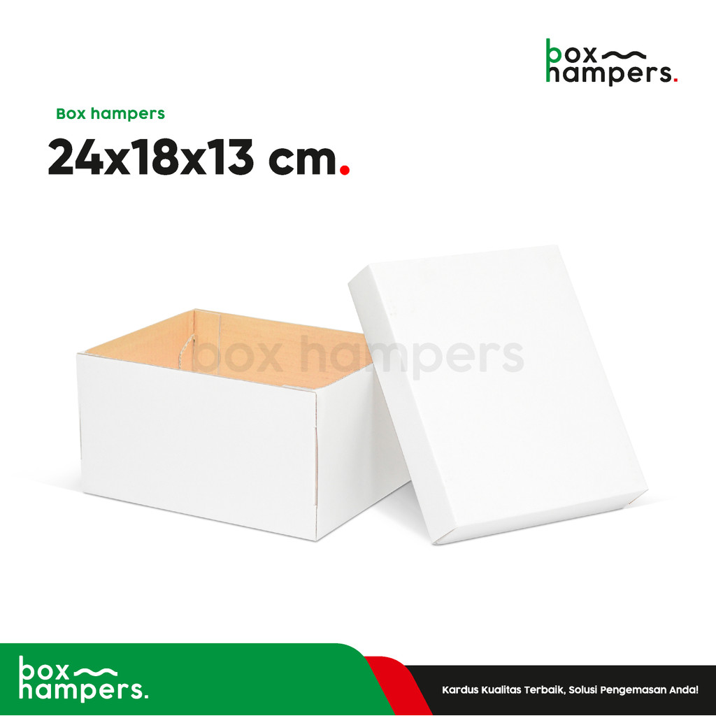 

Box 24x18x13 ( NSN TOP/BOT ) Tart/Puding/Kardus/Karton/Paking/kardusbox/Hampers/KemasanKardus/Kemasan/Packaging/Boxes/Topbottom/Tinggi10/Tinggi13