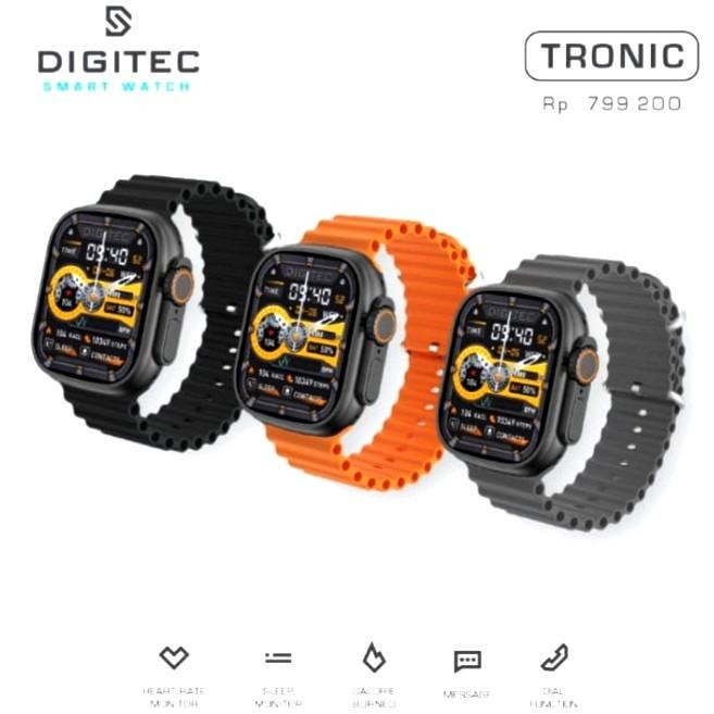 Original 100% Digitec SW Smart Watch TRONIC Jam Tangan Pria Garansi resmi 1 tahun