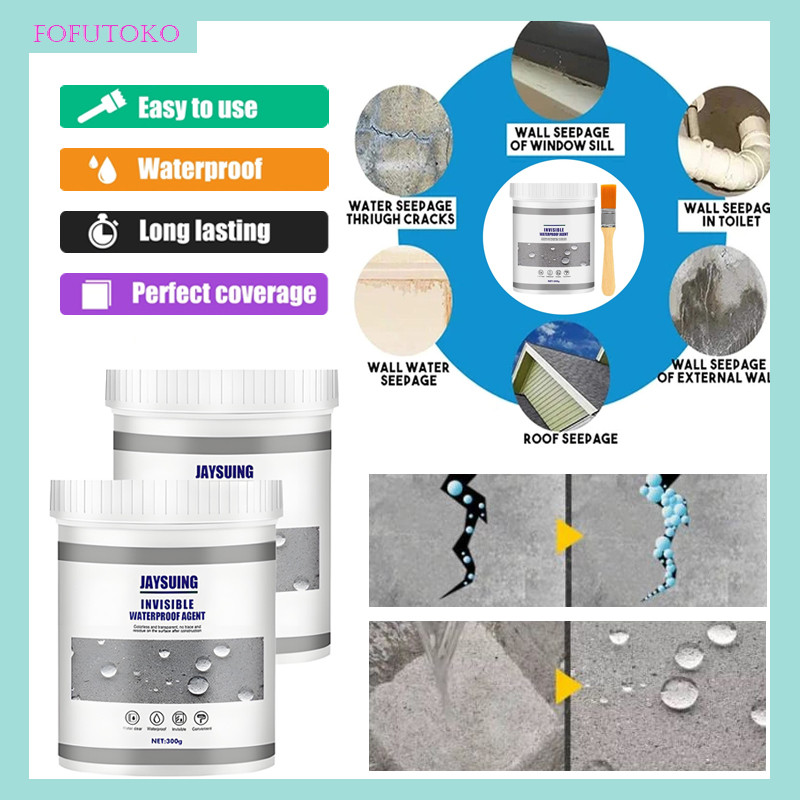 Invisible Waterproof Insulating Sealant（Tanpa Sikat）/ Kuas Cat Anti Bocor Invisible Waterproof Agent