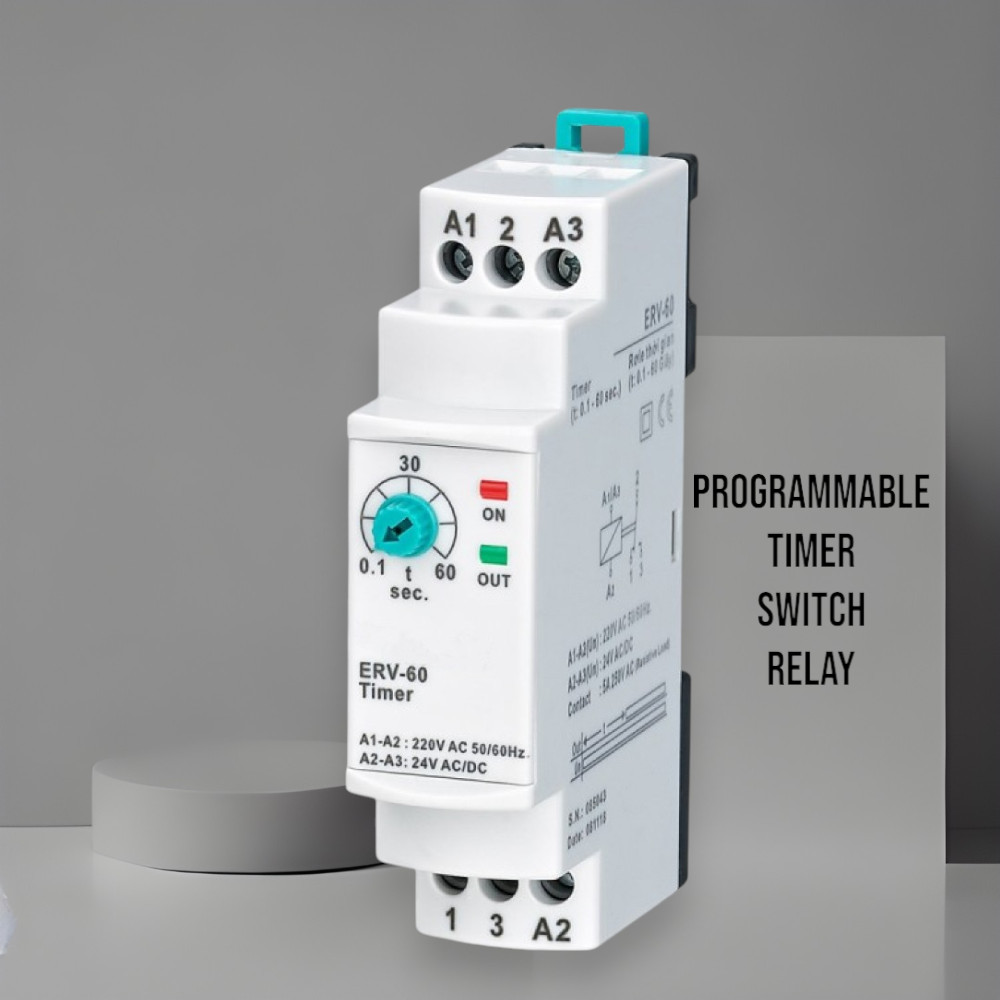

Samhwa Programmable Timer Switch Relay 260V - ERV-60 -EXN