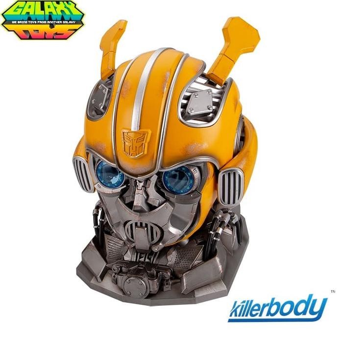 KillerBody Wearable BumbleBee 1:1 Helmet - VIP Version With Stand Base - SET