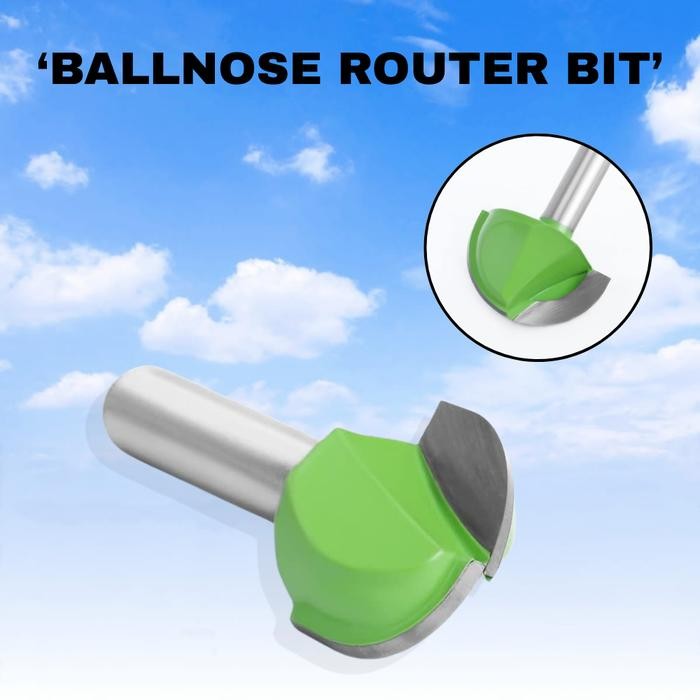 

Mata router kayu round bit mata profil setengah lingkaran shank 6mm - 10mm Sale