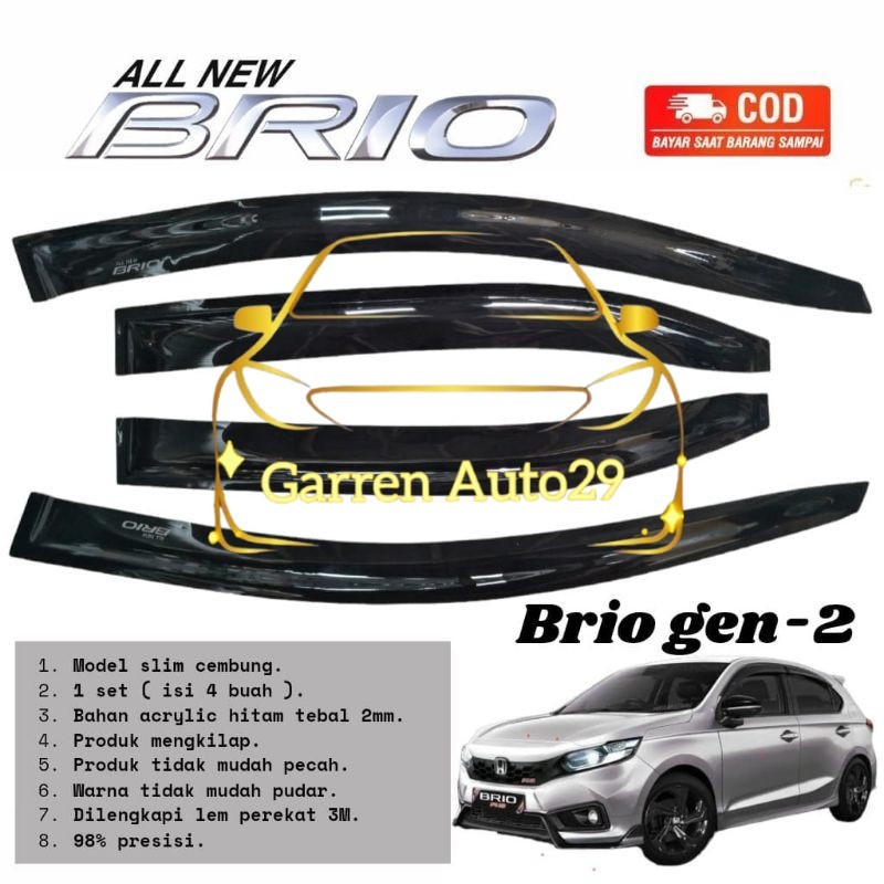TALANG AIR MOBIL HONDA BRIO RS  GEN-2(2019-2024)