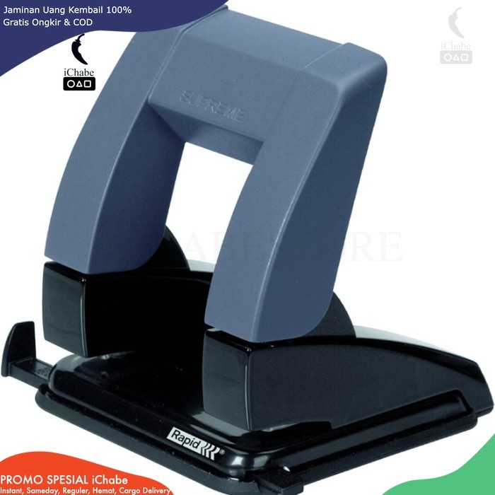 

[BISA COD] BE Pelubang kertas rapid supreme SP20 80MM RAPID SP20 PRESSLESS 2 Hole Pu