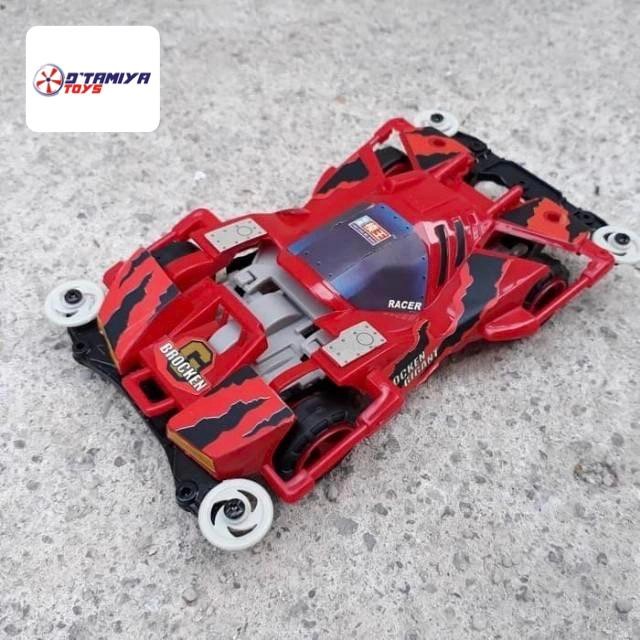 Tamiya merk AODA Brocken Gigant Merah (ORIGINAL)