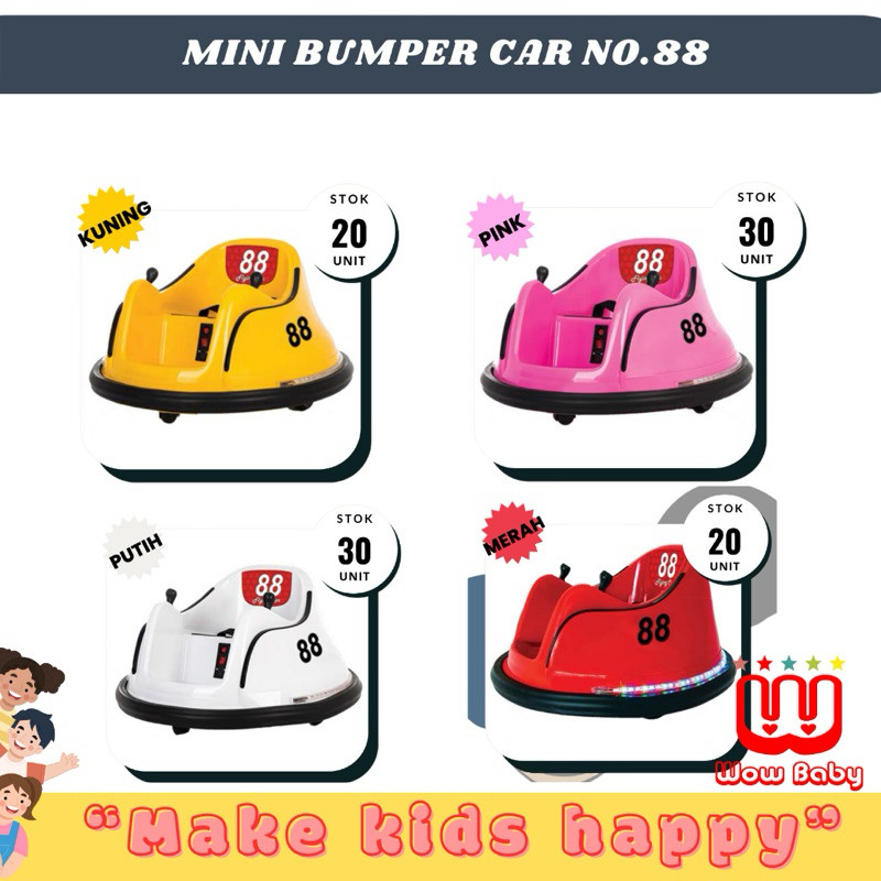Terlaris JM MINI BUMPER CAR NO.88 JM-2688 Mainan Anak
