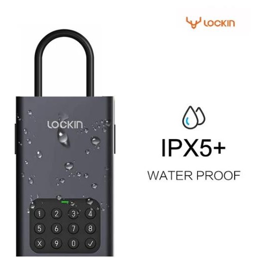 

Lockin Tuya Smart Key Storage Lock Box IPX5 Waterproof Dynamic - Lock Box