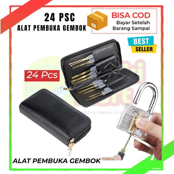 

Alat Set Pembuka Gembok Pintu tanpa anak kunci