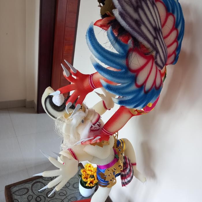 ogoh ogoh mini Termurah di Bali/ Ogoh ogoh Bertarung Hanoman & Paksi