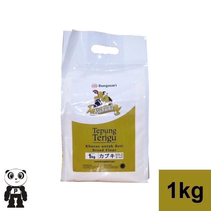 

￼Kabuki Tepung Terigu Khusus Untuk Roti Gold 1 Kg Tepung Roti Bread Flour