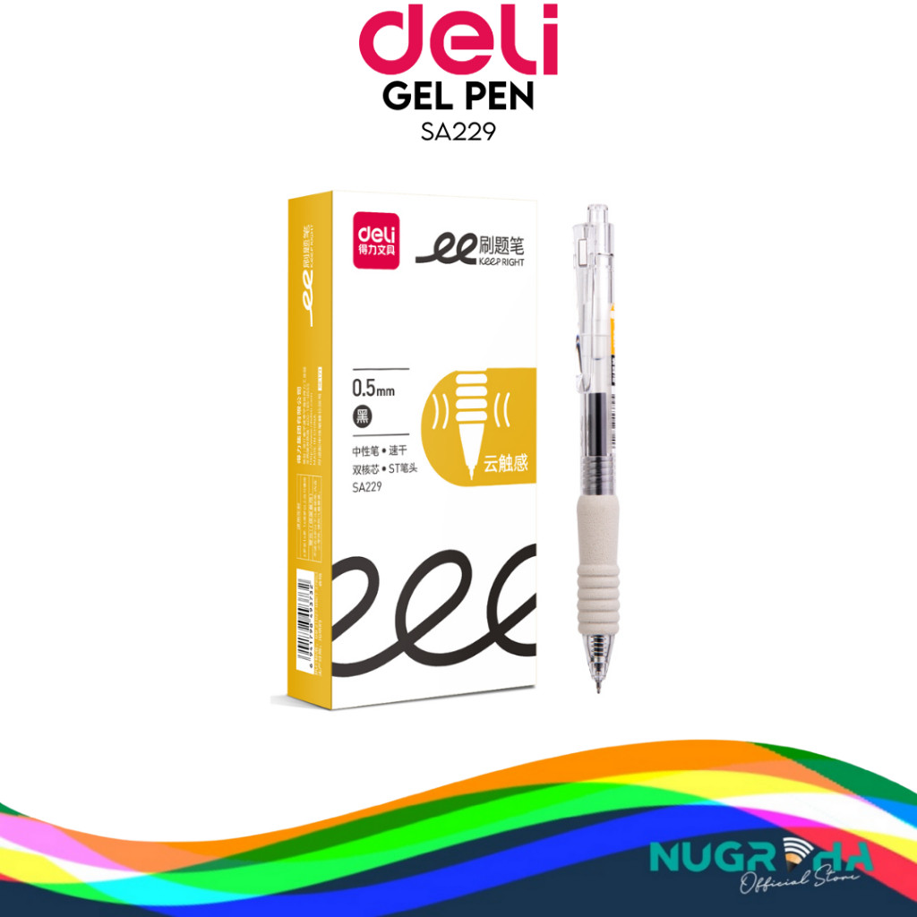 

Deli Pena Pen Ballpoint Pulpen 0.5 SA229