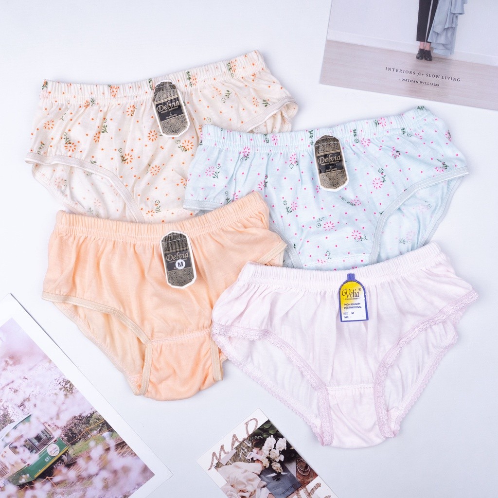 Celana Dalam Wanita Katun CD Jumbo / JUMBO SIZE / CD WANITA CANTIK MOTIF UKURAN BESAR