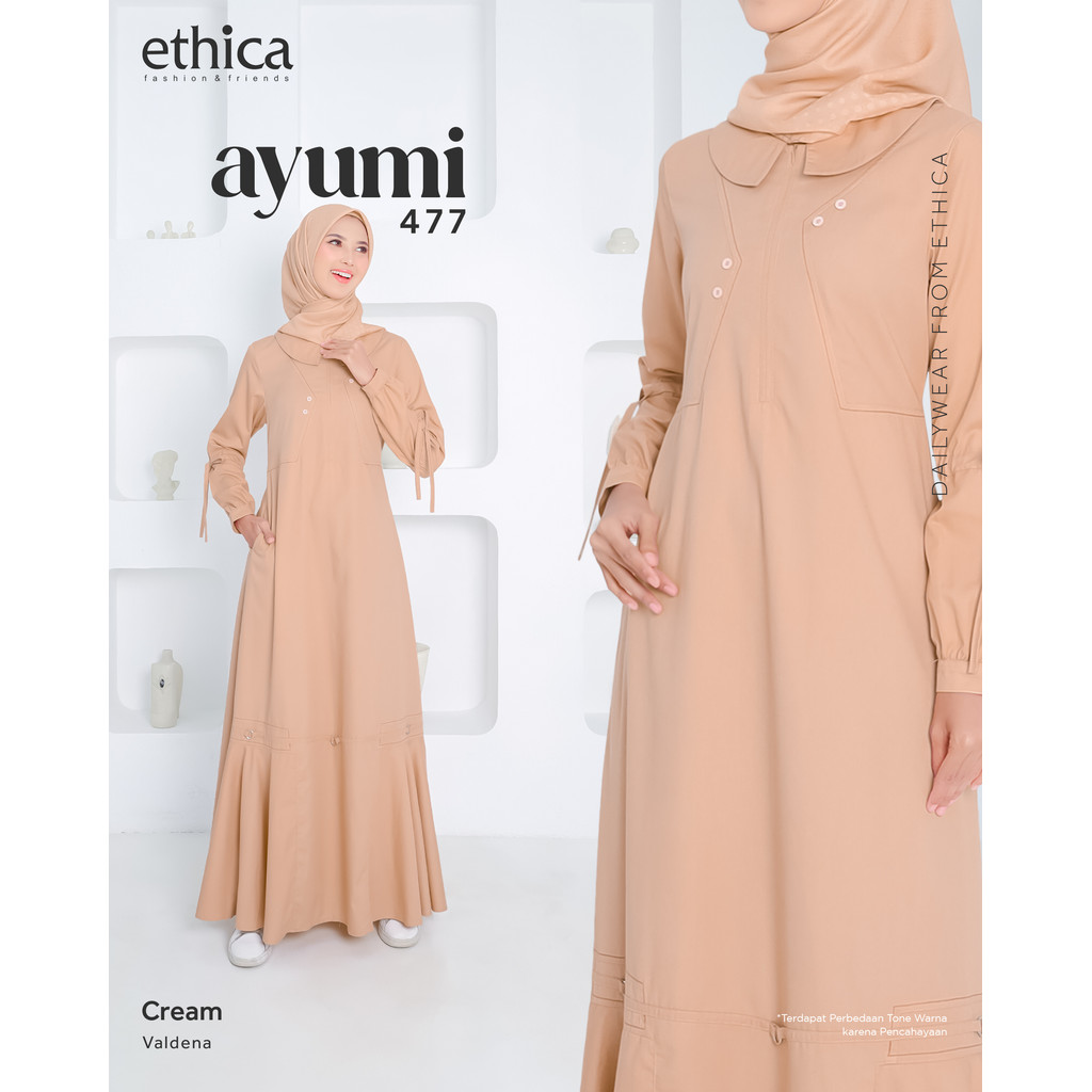 Gamis  Remaja Ayumi 477  By Ethica