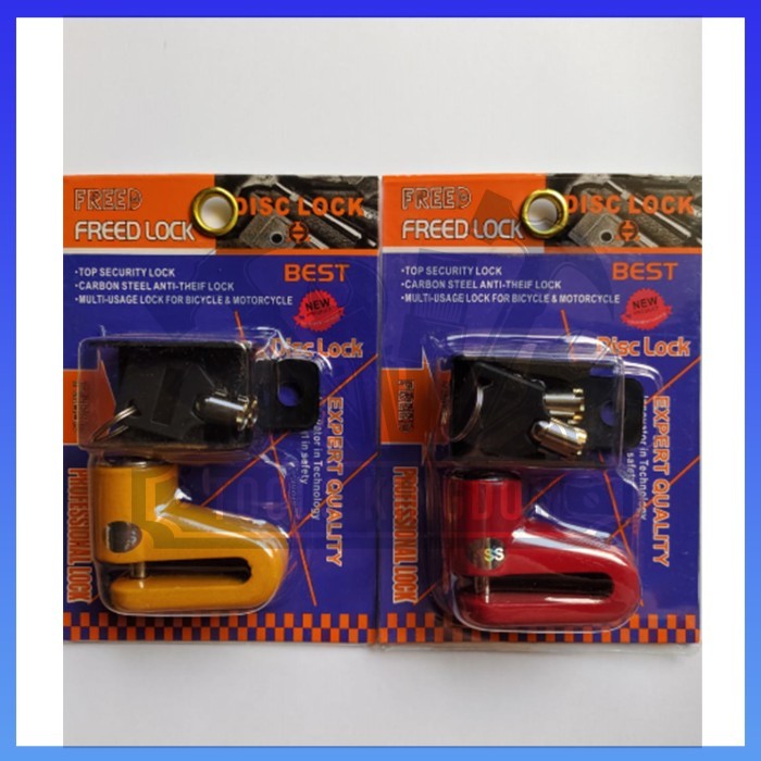 Gembok Cakram Sepeda Motor / Kunci Gembok Sepeda Motor
