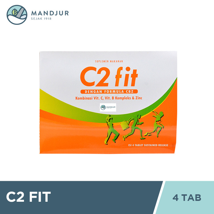 C2FIT 4 Tablet - Suplemen Vitamin C