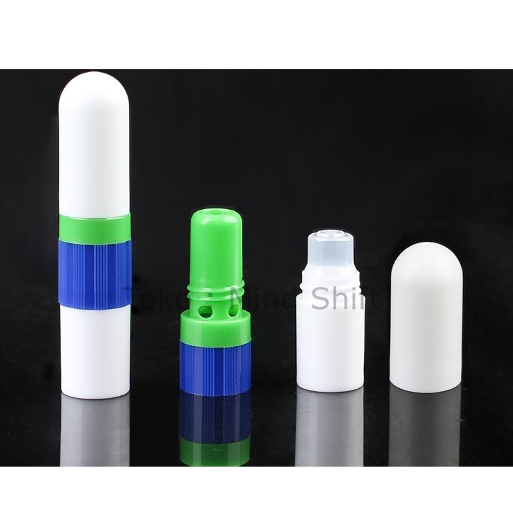 2 in 1 Inhaler DIY Kosong / Inhaler lubang / Inhaler Kosong 2 in 1 / Inhaler dengan kasa / DIY Inhal