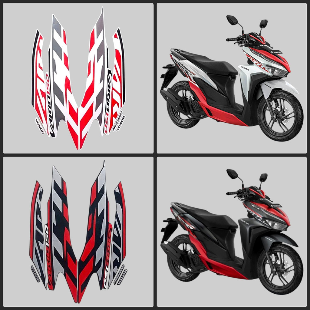 STRIPING STICKER Honda Vario 150 2020 2021 sporty Fullset Body Motor