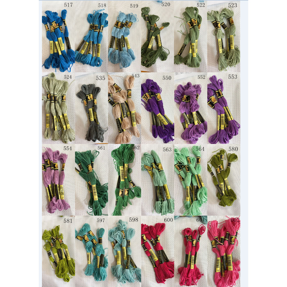 

CXC Threads Two Labels Rose To Me 10 Pieces Cross Stitch Threads Cross Stitch Embroidery Thread Custom Threads Colors 04 N