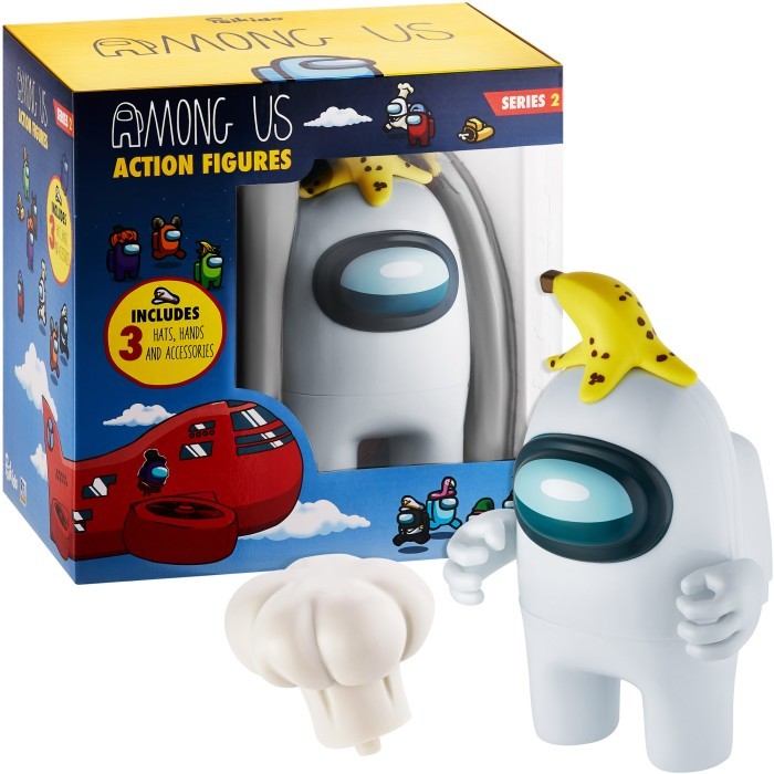 ✨HST.H✨ - TERBARU Mainan Action Figure Among Us Action Figure 1  Pack - White