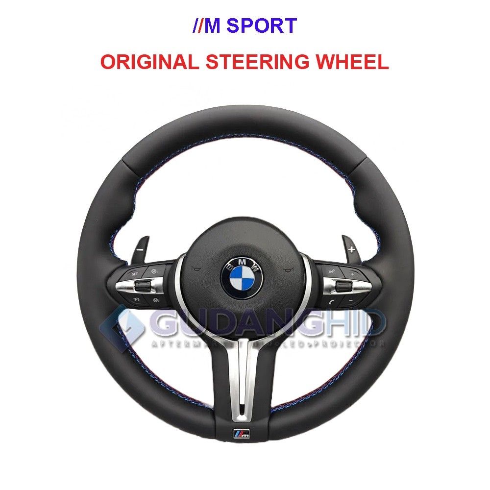 Setir Stir BMW M Sport Airbag Leather Steering Wheel F10 F30 F32 F35