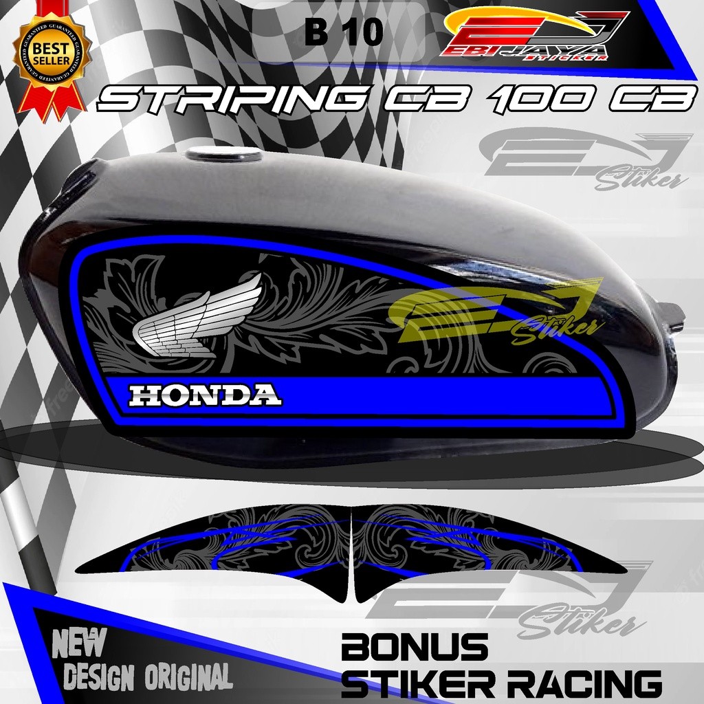 Striping Cb 100 Cb 100 Custom Hologram Dan Non Hologram